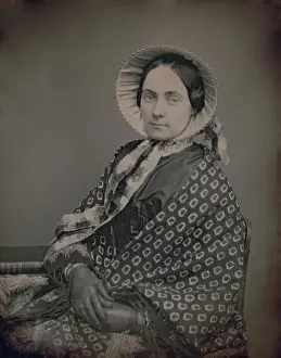 Shawl Prints: US Civil War nurse, Helen L. Gilson