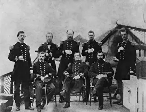 Raphael Prints: US Civil War. Officers of the CSS Sumter