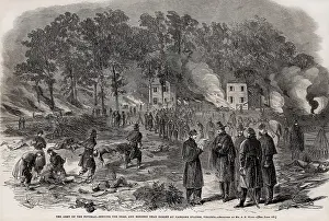 Wood Engraving Prints: US Civil War, Peninsula Campaign