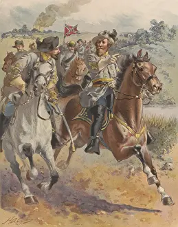 Boots Prints: US Civil War, Peninsula Campaign, Seven Days Battles, June 25-July 1, 1862. General J.E.B