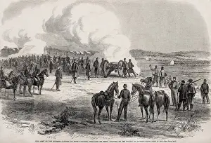 Shelling Prints: US Civil War, Peninsula Campaign, Seven Days Battles, June 25-July 1, 1862. Capt