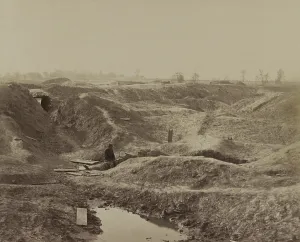 Explosion Prints: US Civil War. Petersburg Campaign