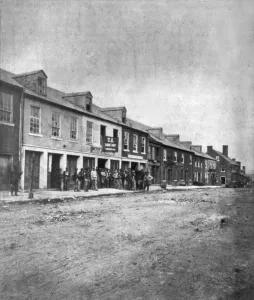 Subst Size Prints: The Civil War, Sanitary Commission at Fredericksburg, Virginia, photograph, May, 1864