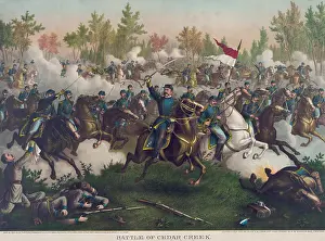 Standards Prints: US Civil War. Shenandoah Valley Campaign of 1864