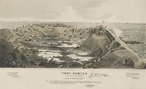 Rubble Prints: US Civil War. Siege of Charleston, 1863