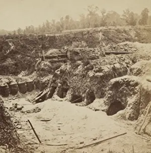 Shelling Prints: US Civil War, Siege of Port Hudson on the Mississippi River, May 8-July 9, 1863