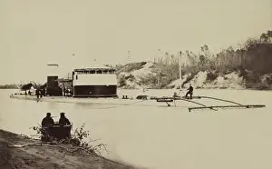 Deck Prints: US Civil War, Union Canonicus class on the James River