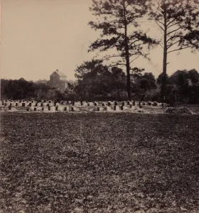 Grave Prints: The Civil War, Union prisoners burying ground