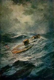 Storm Prints: US Civil War. The USS Monitor, the Union ironclad gunboat