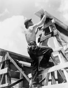 Government Agency Prints: Civilian Conservation Corps at work. Enrollee William L