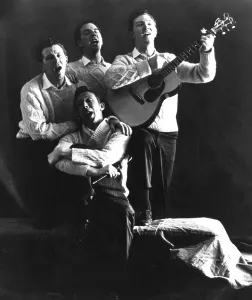 Tommy Prints: The Clancy Brothers, (Tommy Makem, seated), ca. 1964