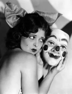 Clown Prints: Clara Bow, 1930