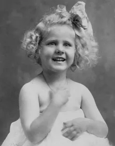 Dramatist Prints: Clare Boothe Luce (1903-1987) at age three