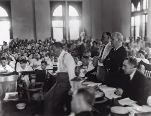 Lawyers Prints: Clarence Darrow at the Scopes Trial, July 10-21, 1925, Dayton, Tennessee