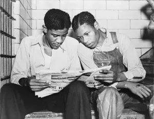 Charley Prints: Clarence Norris and Charley Weems