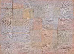 Swiss Prints: CLARIFICATION, by Paul Klee, 1932, Swiss painting, oil on canvas