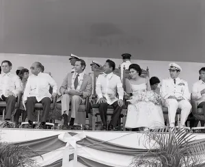 Alliances Prints: Clark Air Force Base turnover ceremonies on Mar