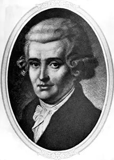 Composer Prints: Classical composer Franz Josef Hayden