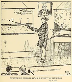Hell Prints: CLASSROON IN PROPOSED BRYAN UNIVERSITY IN TENNESSEE