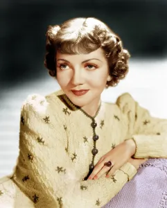 Ring Prints: Claudette Colbert, ca. 1939