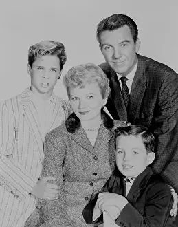 Cast Prints: Cleaver family of the LEAVE IT TO BEAVER television show