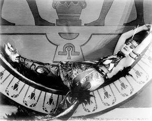 Sofa Prints: CLEOPATRA, Theda Bara, costume and set by George James Hopkins