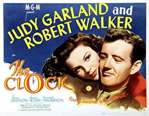 Walker Prints: THE CLOCK, Judy Garland, Robert Walker, 1945