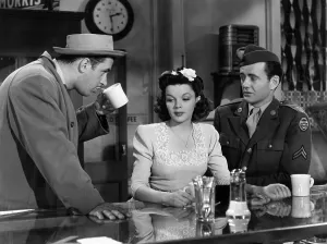 Counter Prints: THE CLOCK, Keenan Wynn, Judy Garland, Robert Walker, 1945