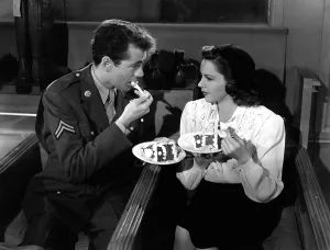 Cake Prints: THE CLOCK, Robert Walker, Judy Garland, 1945