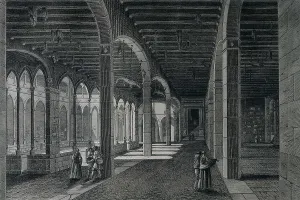 1800 Prints: Cloister of the Convent of Montserrat