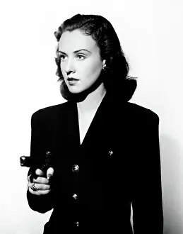 2018 Prints: A CLOSE CALL FOR ELLERY QUEEN, Margaret Lindsay, 1942
