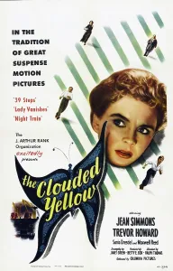 Images Dated 3rd April 2015: THE CLOUDED YELLOW, Jean Simmons on poster art, 1950
