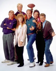 Bill Prints: COACH, l-r: Jerry Van Dyke, Shelley Fabares