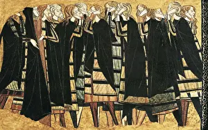 Burgos Prints: Coats of Arms and Mourners from the Tomb of Sancho Siz de Carrillo