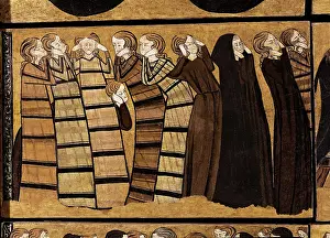 Burgos Prints: Coats of Arms and Mourners from the Tomb of Sancho Siz de Carrillo