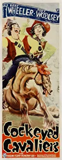 Wheeler And Woolsey Prints: COCKEYED CAVALIERS, from left: Bert Wheeler, Robert Woolsey, 1934