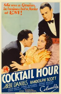 Images Dated 2nd October 2009: COCKTAIL HOUR, center: Bebe Daniels, right: Randolph Scott on midget window card, 1933