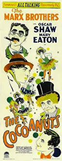 Chico Prints: THE COCOANUTS, The Marx Brothers from top left: Groucho Marx