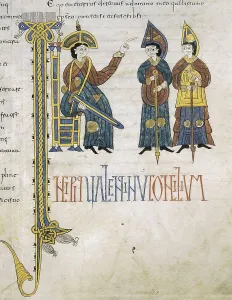 Hierarchy Prints: Codex Aemilianensis. 992-994. Council of Hispanic bishops during the Visigothic domination