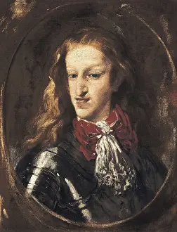 Charles Ii Of Spain 1661 1700 Prints: COELLO, Claudio (1642-1693). King Charles II