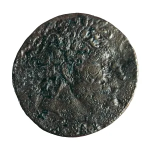 Stamps Prints: Coin with portrait of Pyrrhus. Coin