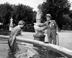 Fountain Prints: THREE COINS IN THE FOUNTAIN, Dorothy McGuire