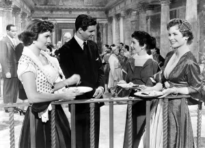 Peters Prints: THREE COINS IN THE FOUNTAIN, Jean Peters