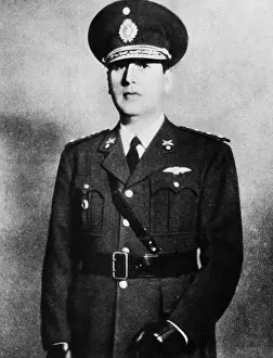 Juan Prints: Col. Juan Domingo Peron was Vice President, Minister of War and head of the Dept. of Labor