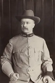 Pince Nez Prints: Col. Theodore Roosevelt in uniform of 1st United States Volunteer Cavalry