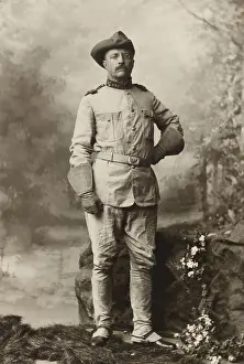 Epaulets Prints: Col. Theodore Roosevelt in uniform of 1st United States Volunteer Cavalry
