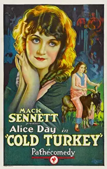 Wavy Hair Prints: COLD TURKEY, Alice Day, 1925