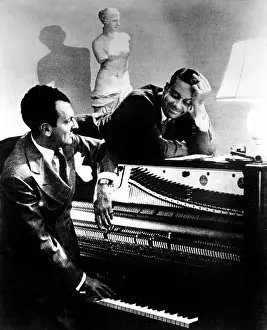 Composer Prints: Cole Porter (r.), with Moss Hart. Courtesy: CSU Archives / Everett Collection