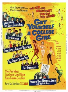 Rock And Roll Prints: GET YOURSELF A COLLEGE GIRL, US poster