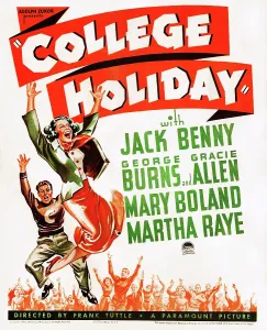 Cheering Prints: COLLEGE HOLIDAY, US poster art, 1936